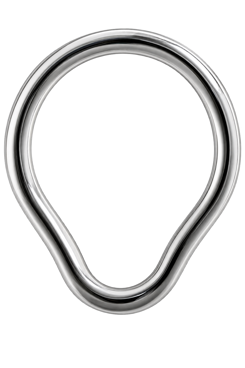 Ergonomic Stainless Steel Metal Cock Ring - Metal Cock Ring