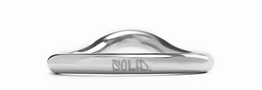 Ergonomic stainless steel cock ring for enhanced comfort, durability, and a perfect fit – premium quality design for intimate use.